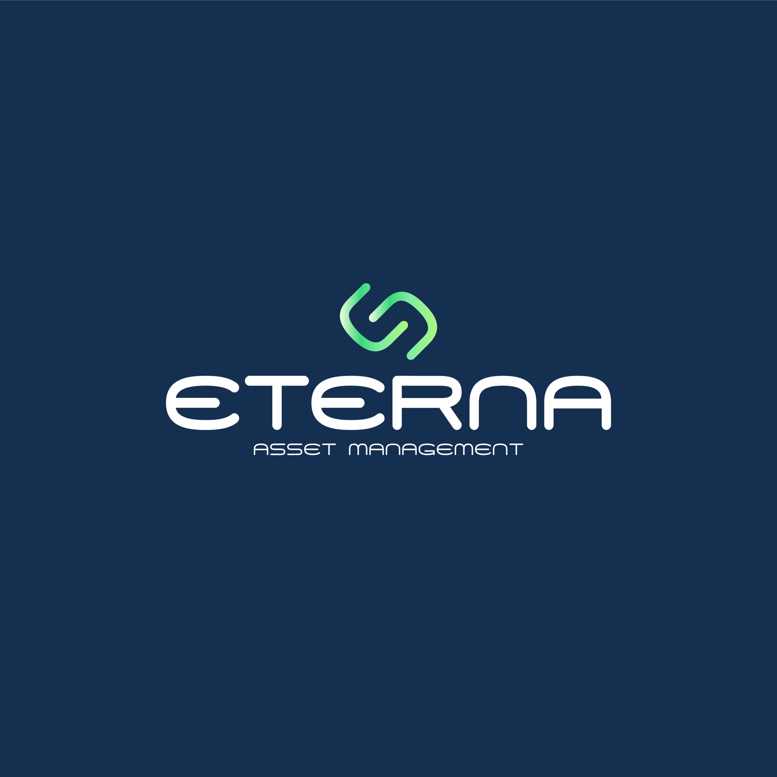 Eterna Asset Management - Logo fondo azul